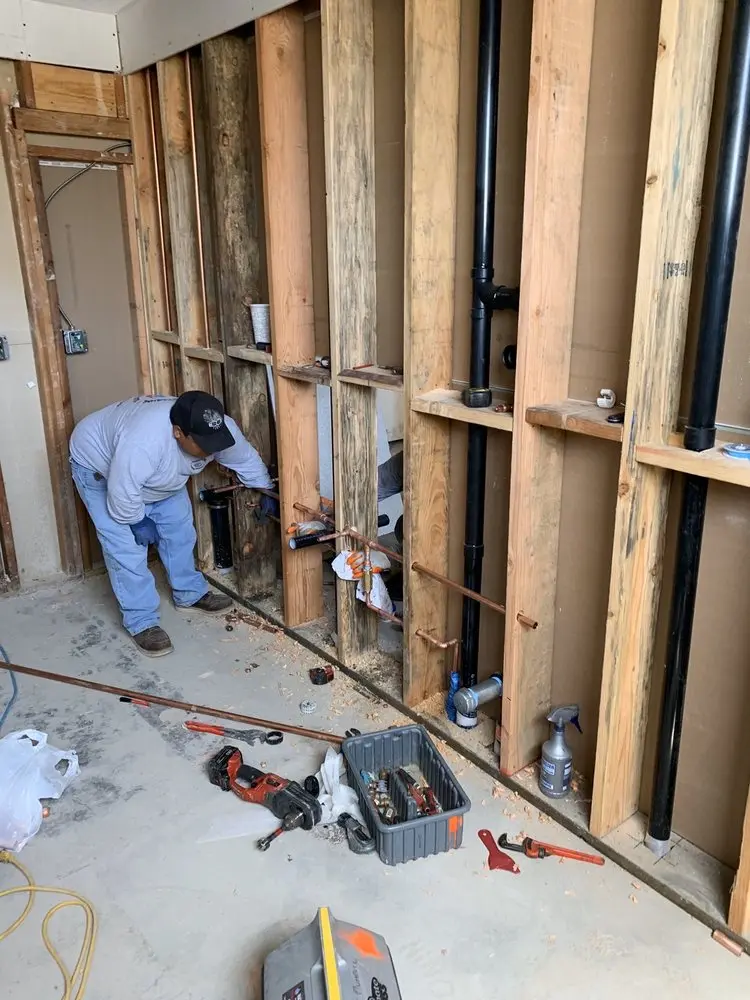 Commercial rough-in plumbing for Trenchless Sewer Repair in Manlius